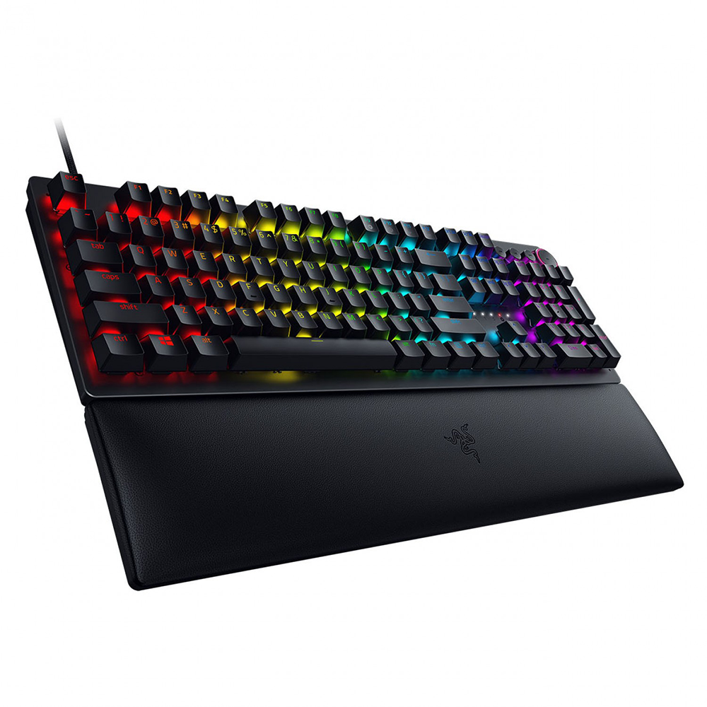 کیبورد ریزر گیمینگ سیم دار مدل Huntsman V2