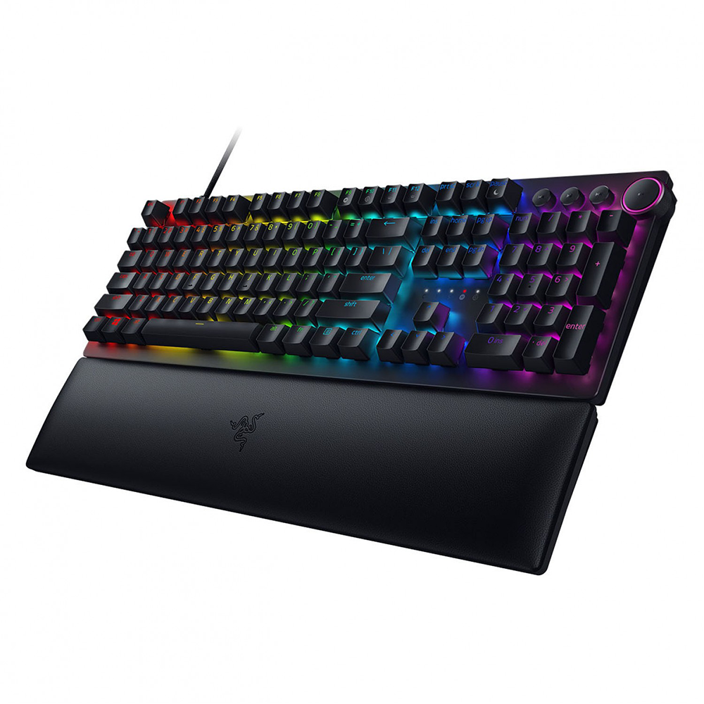 کیبورد ریزر گیمینگ سیم دار مدل Huntsman V2