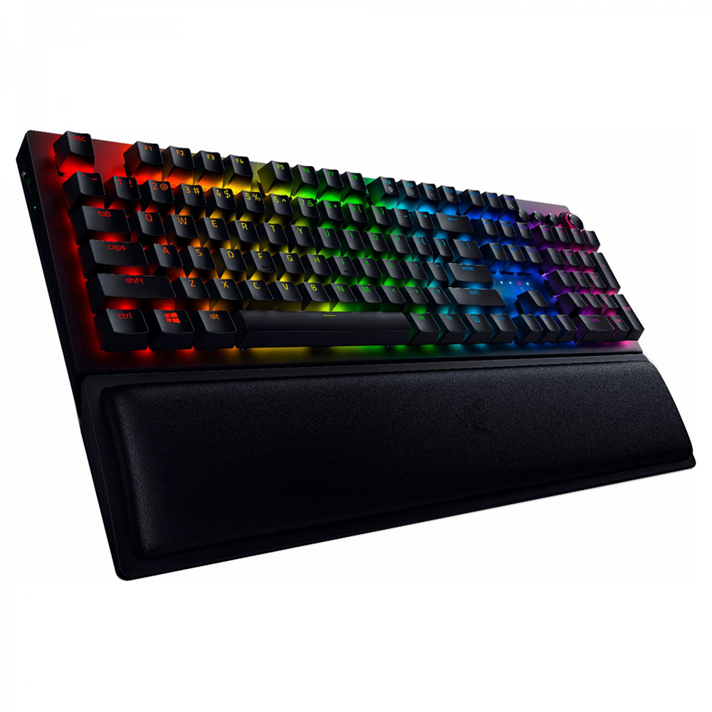 کیبورد ریزر گیمینگ بی سیم مدل BlackWidow V3 PRO