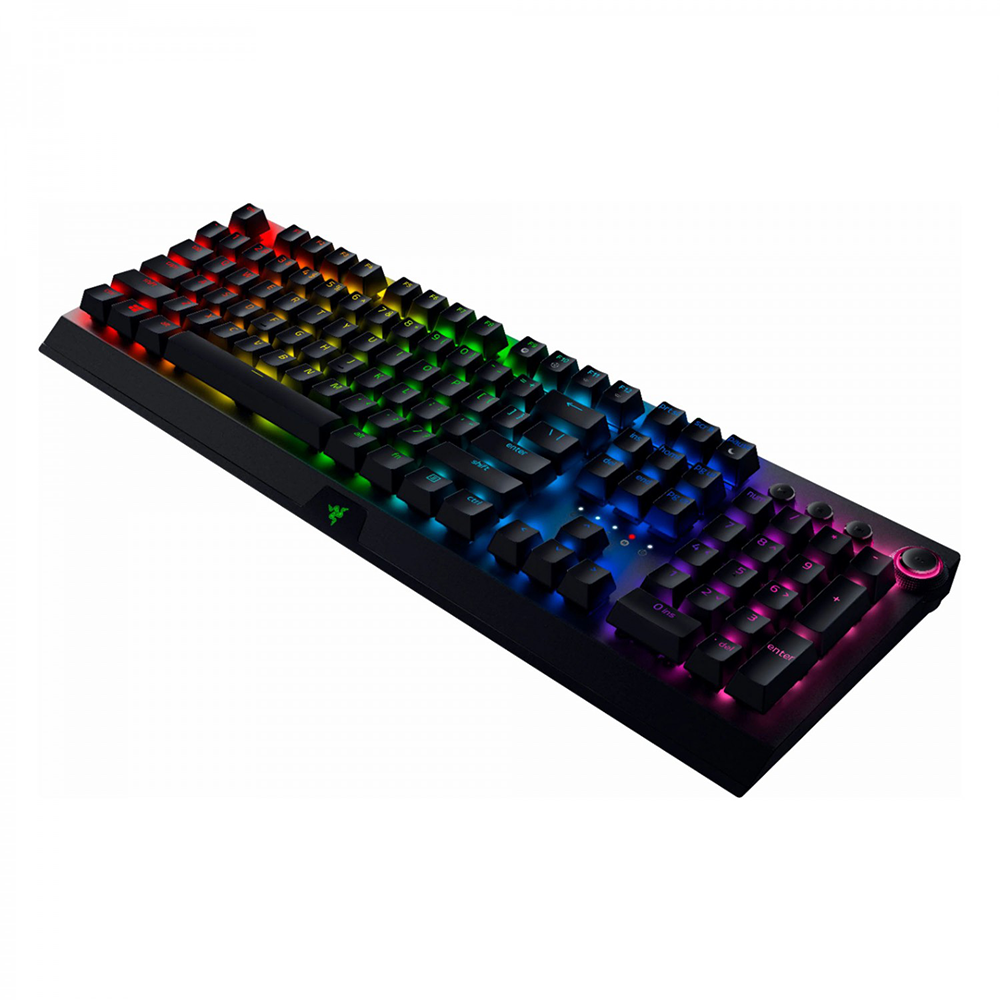 کیبورد ریزر گیمینگ بی سیم مدل BlackWidow V3 PRO