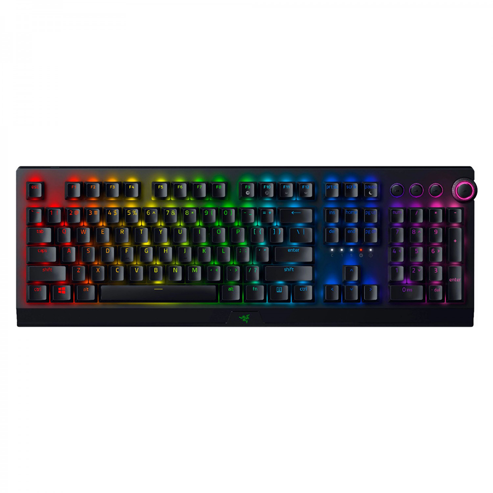 کیبورد ریزر گیمینگ بی سیم مدل BlackWidow V3 PRO