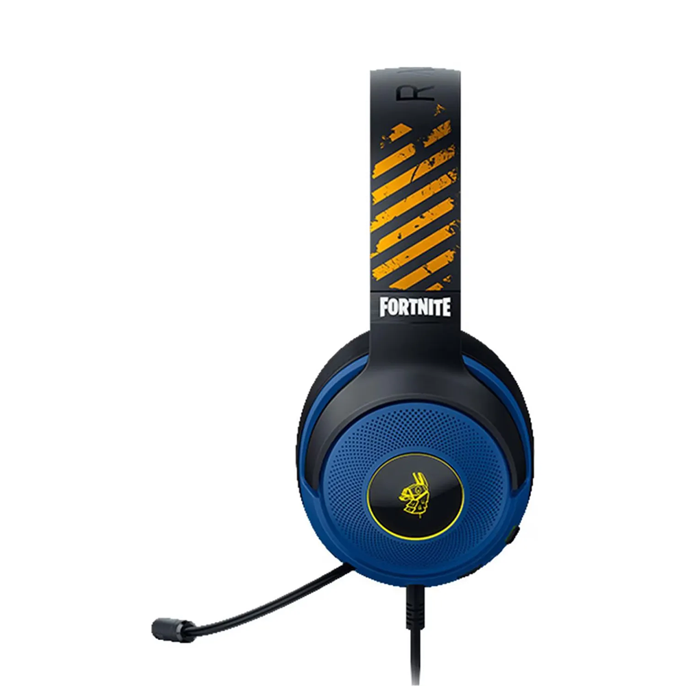 هدست ریزر گیمینگ سیم دار مدل Kraken V3 X Fortnite Edition