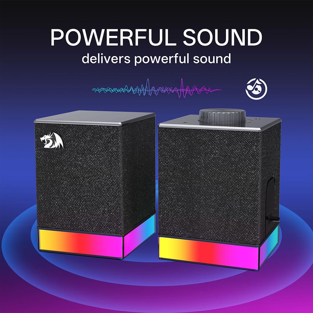اسپیکر ردراگون گیمینگ بی سیم مدل Glyph GS517 RGB