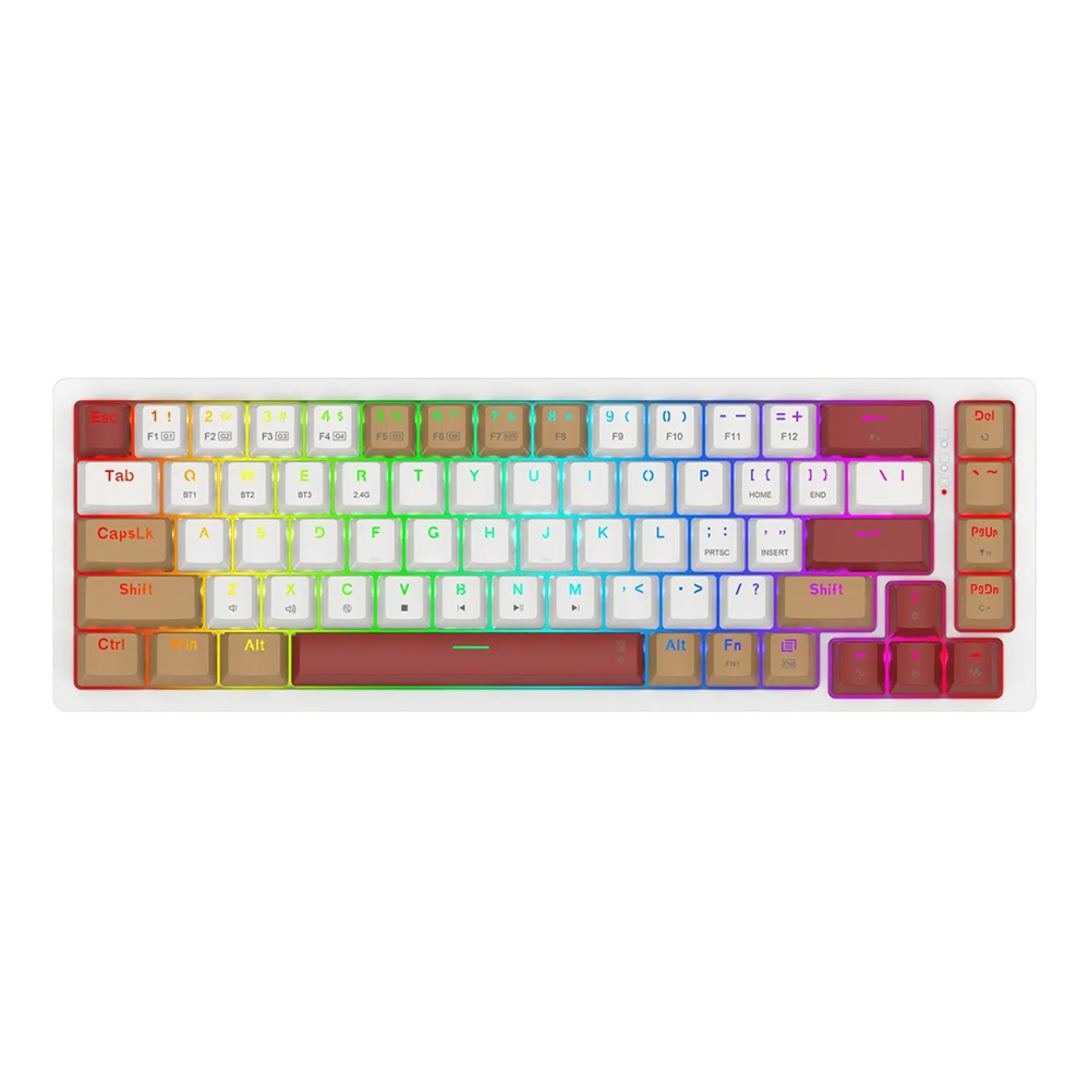 کیبورد درراگون گیمینگ بی سیم مدل K677 WLR RGB PRO
