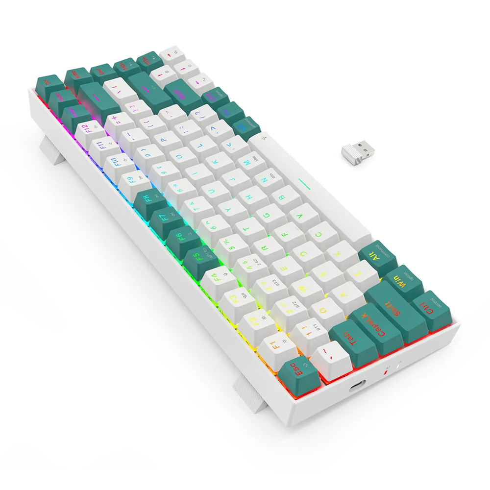 کیبورد درراگون گیمینگ بی سیم مدل K678 WG RGB PRO