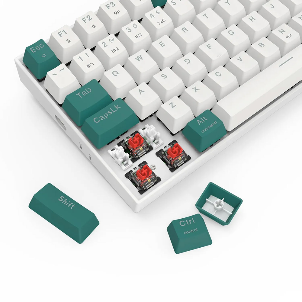 کیبورد درراگون گیمینگ بی سیم مدل K678 WG RGB PRO