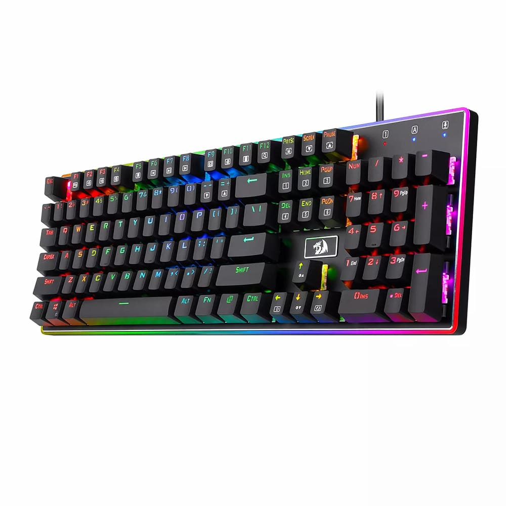 کیبورد درراگون گیمینگ سیم دار مدل Ratri K595 RGB
