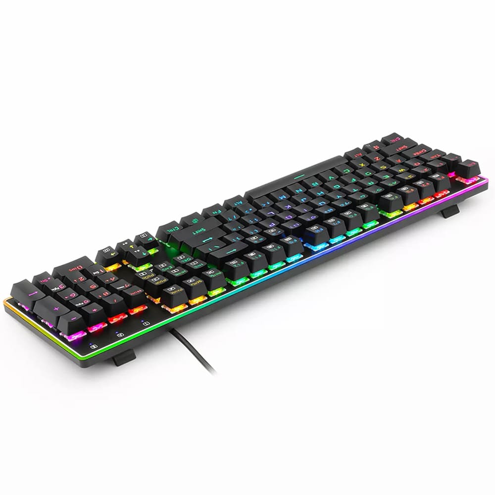 کیبورد درراگون گیمینگ سیم دار مدل Ratri K595 RGB