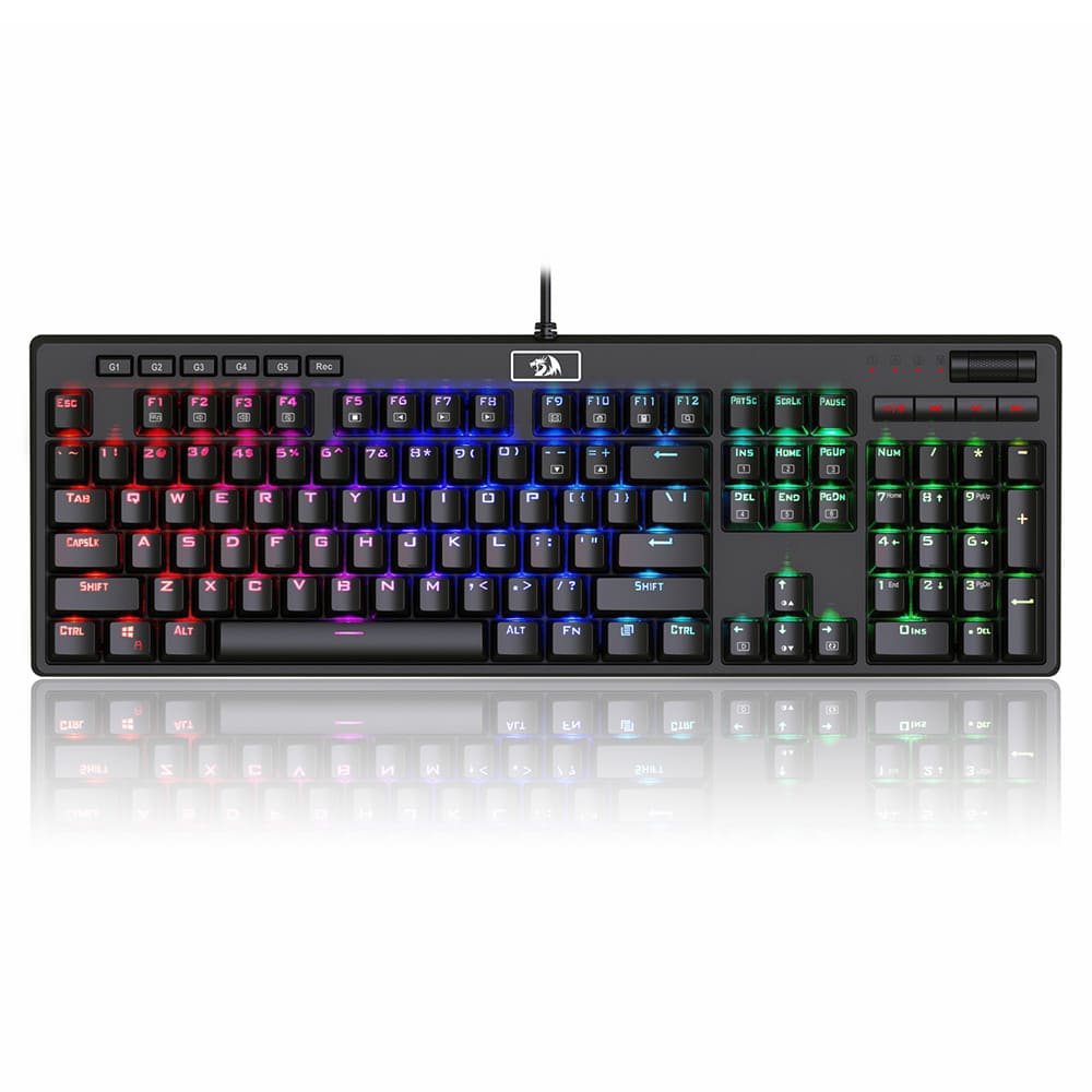 کیبورد درراگون گیمینگ سیم دار مدل Manyu K579 RGB