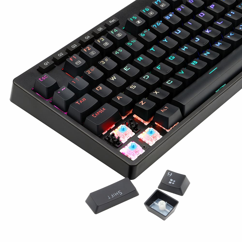 کیبورد درراگون گیمینگ سیم دار مدل Manyu K579 RGB