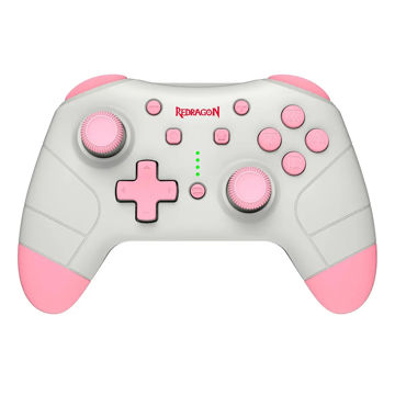 دسته بازی ردراگون گیمینگ بی سیم مدل Pluto G815 Pink